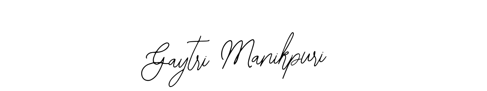 Also You can easily find your signature by using the search form. We will create Gaytri Manikpuri name handwritten signature images for you free of cost using Bearetta-2O07w sign style. Gaytri Manikpuri signature style 12 images and pictures png