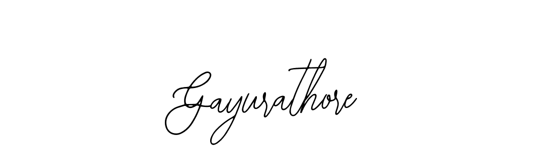 Make a beautiful signature design for name Gayurathore. With this signature (Bearetta-2O07w) style, you can create a handwritten signature for free. Gayurathore signature style 12 images and pictures png