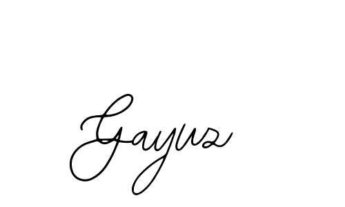 if you are searching for the best signature style for your name Gayuz. so please give up your signature search. here we have designed multiple signature styles  using Bearetta-2O07w. Gayuz signature style 12 images and pictures png
