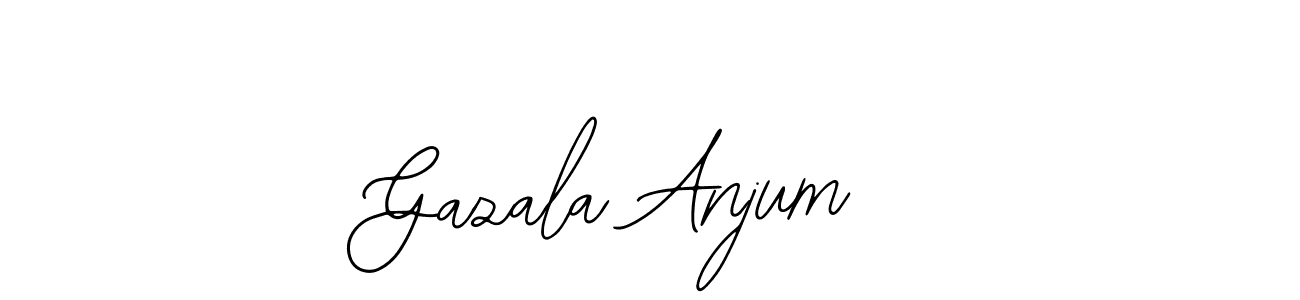 Make a beautiful signature design for name Gazala Anjum . With this signature (Bearetta-2O07w) style, you can create a handwritten signature for free. Gazala Anjum  signature style 12 images and pictures png