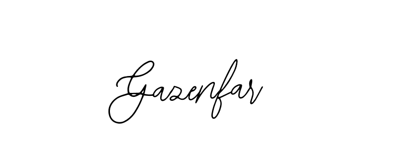 Best and Professional Signature Style for Gazenfar. Bearetta-2O07w Best Signature Style Collection. Gazenfar signature style 12 images and pictures png