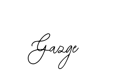 You should practise on your own different ways (Bearetta-2O07w) to write your name (Gazge) in signature. don't let someone else do it for you. Gazge signature style 12 images and pictures png