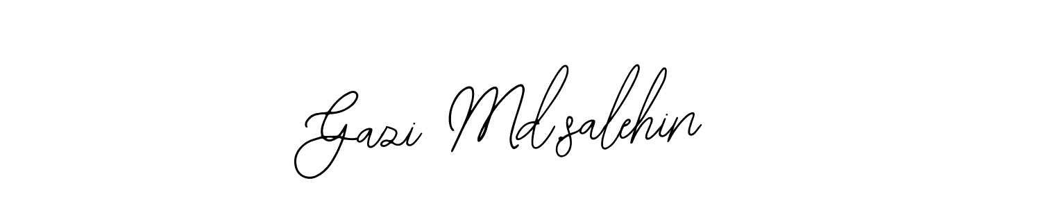 Similarly Bearetta-2O07w is the best handwritten signature design. Signature creator online .You can use it as an online autograph creator for name Gazi Md.salehin. Gazi Md.salehin signature style 12 images and pictures png