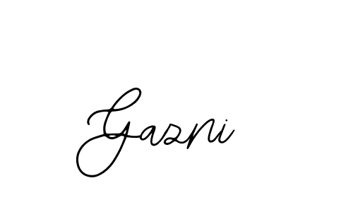 Create a beautiful signature design for name Gazni. With this signature (Bearetta-2O07w) fonts, you can make a handwritten signature for free. Gazni signature style 12 images and pictures png