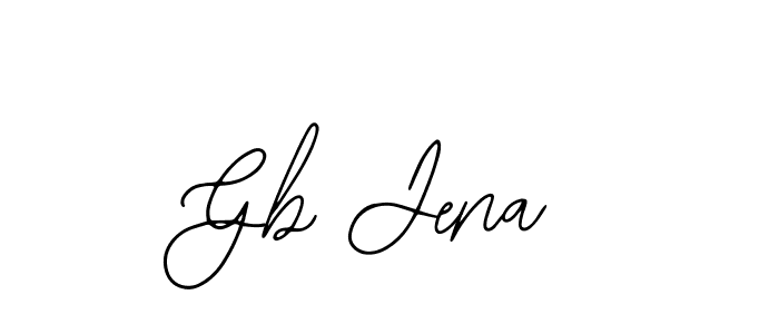 The best way (Bearetta-2O07w) to make a short signature is to pick only two or three words in your name. The name Gb Jena include a total of six letters. For converting this name. Gb Jena signature style 12 images and pictures png