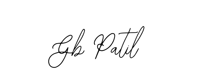 It looks lik you need a new signature style for name Gb Patil. Design unique handwritten (Bearetta-2O07w) signature with our free signature maker in just a few clicks. Gb Patil signature style 12 images and pictures png