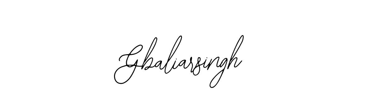 Create a beautiful signature design for name Gbaliarsingh. With this signature (Bearetta-2O07w) fonts, you can make a handwritten signature for free. Gbaliarsingh signature style 12 images and pictures png