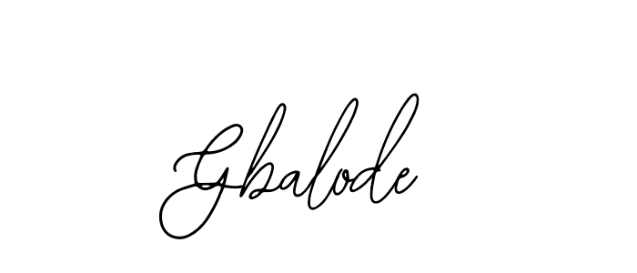 How to Draw Gbalode signature style? Bearetta-2O07w is a latest design signature styles for name Gbalode. Gbalode signature style 12 images and pictures png