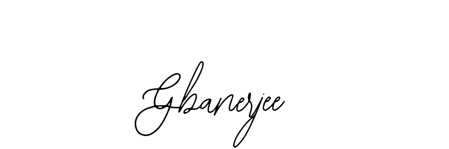It looks lik you need a new signature style for name Gbanerjee. Design unique handwritten (Bearetta-2O07w) signature with our free signature maker in just a few clicks. Gbanerjee signature style 12 images and pictures png