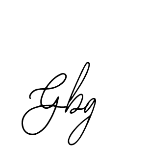 You should practise on your own different ways (Bearetta-2O07w) to write your name (Gbg) in signature. don't let someone else do it for you. Gbg signature style 12 images and pictures png