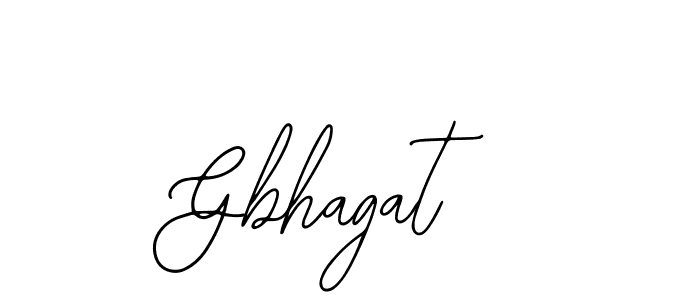 Use a signature maker to create a handwritten signature online. With this signature software, you can design (Bearetta-2O07w) your own signature for name Gbhagat. Gbhagat signature style 12 images and pictures png