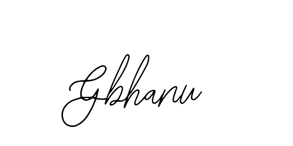 The best way (Bearetta-2O07w) to make a short signature is to pick only two or three words in your name. The name Gbhanu include a total of six letters. For converting this name. Gbhanu signature style 12 images and pictures png