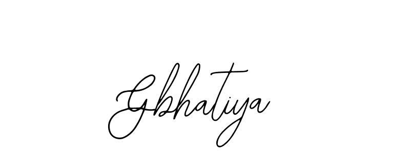 Gbhatiya stylish signature style. Best Handwritten Sign (Bearetta-2O07w) for my name. Handwritten Signature Collection Ideas for my name Gbhatiya. Gbhatiya signature style 12 images and pictures png