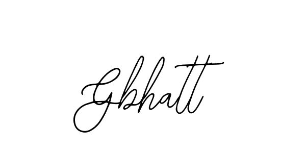 Gbhatt stylish signature style. Best Handwritten Sign (Bearetta-2O07w) for my name. Handwritten Signature Collection Ideas for my name Gbhatt. Gbhatt signature style 12 images and pictures png
