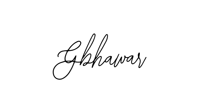 if you are searching for the best signature style for your name Gbhawar. so please give up your signature search. here we have designed multiple signature styles  using Bearetta-2O07w. Gbhawar signature style 12 images and pictures png