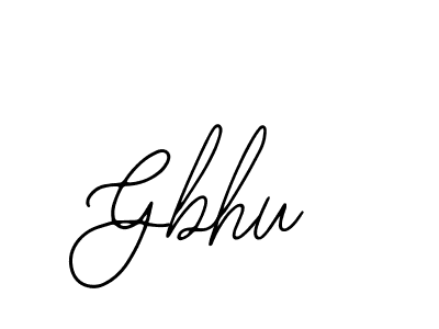 Design your own signature with our free online signature maker. With this signature software, you can create a handwritten (Bearetta-2O07w) signature for name Gbhu. Gbhu signature style 12 images and pictures png