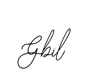 The best way (Bearetta-2O07w) to make a short signature is to pick only two or three words in your name. The name Gbil include a total of six letters. For converting this name. Gbil signature style 12 images and pictures png