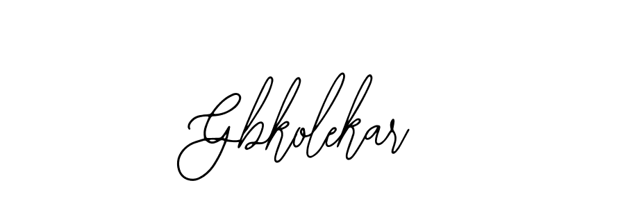 The best way (Bearetta-2O07w) to make a short signature is to pick only two or three words in your name. The name Gbkolekar include a total of six letters. For converting this name. Gbkolekar signature style 12 images and pictures png