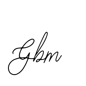 It looks lik you need a new signature style for name Gbm. Design unique handwritten (Bearetta-2O07w) signature with our free signature maker in just a few clicks. Gbm signature style 12 images and pictures png