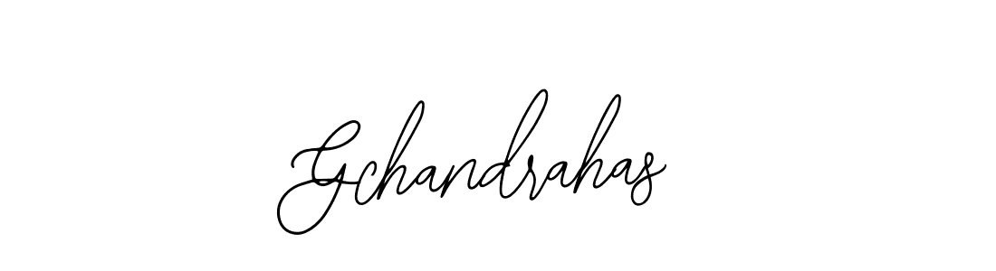 Design your own signature with our free online signature maker. With this signature software, you can create a handwritten (Bearetta-2O07w) signature for name Gchandrahas. Gchandrahas signature style 12 images and pictures png