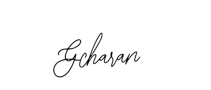 Best and Professional Signature Style for Gcharan. Bearetta-2O07w Best Signature Style Collection. Gcharan signature style 12 images and pictures png