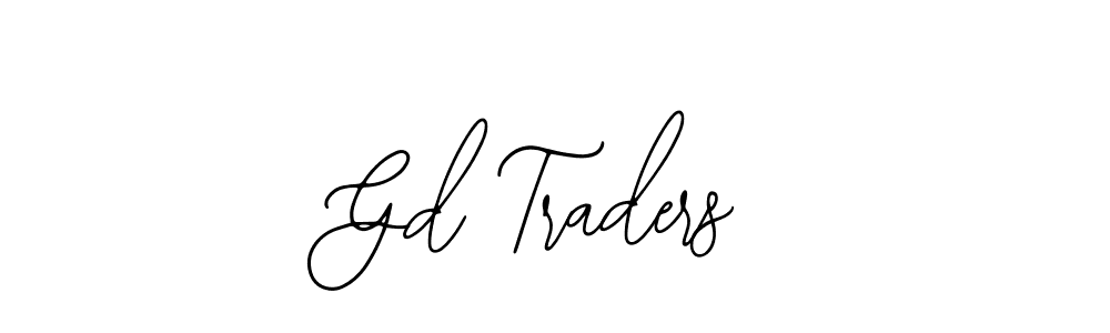 How to make Gd Traders signature? Bearetta-2O07w is a professional autograph style. Create handwritten signature for Gd Traders name. Gd Traders signature style 12 images and pictures png
