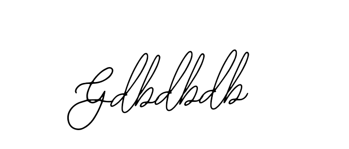 Make a beautiful signature design for name Gdbdbdb. With this signature (Bearetta-2O07w) style, you can create a handwritten signature for free. Gdbdbdb signature style 12 images and pictures png