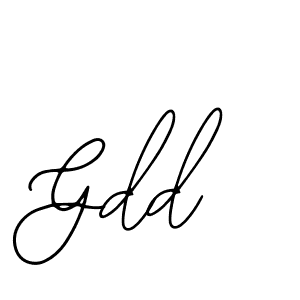 Make a beautiful signature design for name Gdd. With this signature (Bearetta-2O07w) style, you can create a handwritten signature for free. Gdd signature style 12 images and pictures png