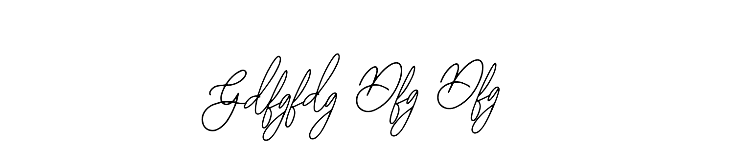 Use a signature maker to create a handwritten signature online. With this signature software, you can design (Bearetta-2O07w) your own signature for name Gdfgfdg Dfg Dfg. Gdfgfdg Dfg Dfg signature style 12 images and pictures png