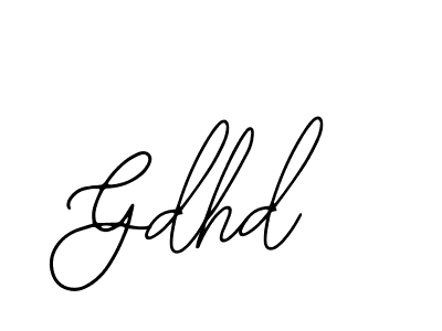 Bearetta-2O07w is a professional signature style that is perfect for those who want to add a touch of class to their signature. It is also a great choice for those who want to make their signature more unique. Get Gdhd name to fancy signature for free. Gdhd signature style 12 images and pictures png