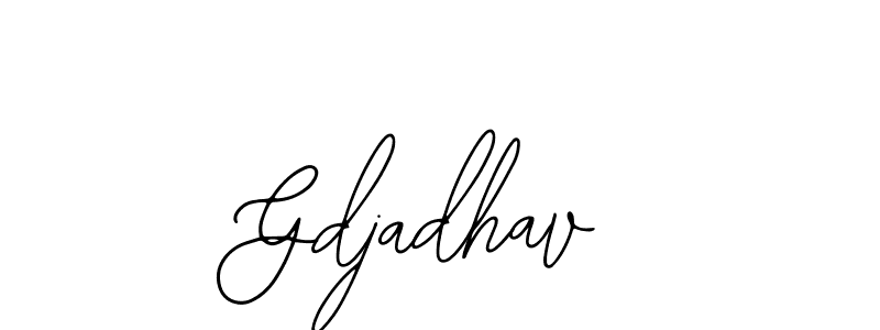 Make a beautiful signature design for name Gdjadhav. Use this online signature maker to create a handwritten signature for free. Gdjadhav signature style 12 images and pictures png