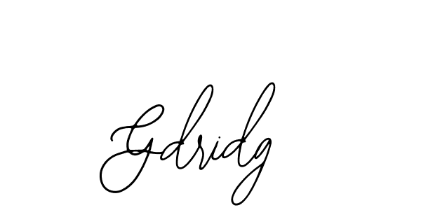 The best way (Bearetta-2O07w) to make a short signature is to pick only two or three words in your name. The name Gdridg include a total of six letters. For converting this name. Gdridg signature style 12 images and pictures png