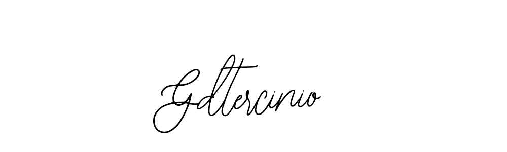 Design your own signature with our free online signature maker. With this signature software, you can create a handwritten (Bearetta-2O07w) signature for name Gdtercinio. Gdtercinio signature style 12 images and pictures png