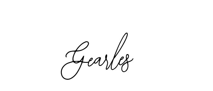 The best way (Bearetta-2O07w) to make a short signature is to pick only two or three words in your name. The name Gearles include a total of six letters. For converting this name. Gearles signature style 12 images and pictures png