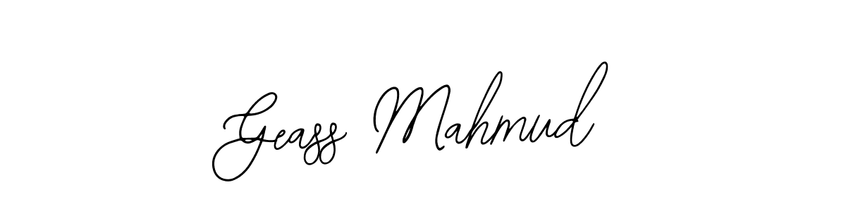 It looks lik you need a new signature style for name Geass Mahmud. Design unique handwritten (Bearetta-2O07w) signature with our free signature maker in just a few clicks. Geass Mahmud signature style 12 images and pictures png