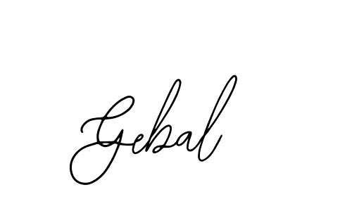 Similarly Bearetta-2O07w is the best handwritten signature design. Signature creator online .You can use it as an online autograph creator for name Gebal. Gebal signature style 12 images and pictures png