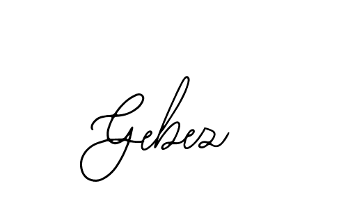The best way (Bearetta-2O07w) to make a short signature is to pick only two or three words in your name. The name Gebez include a total of six letters. For converting this name. Gebez signature style 12 images and pictures png