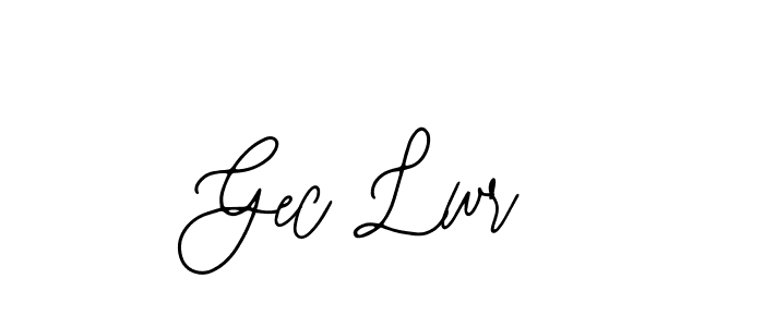 This is the best signature style for the Gec Lwr name. Also you like these signature font (Bearetta-2O07w). Mix name signature. Gec Lwr signature style 12 images and pictures png