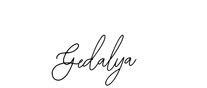 This is the best signature style for the Gedalya name. Also you like these signature font (Bearetta-2O07w). Mix name signature. Gedalya signature style 12 images and pictures png