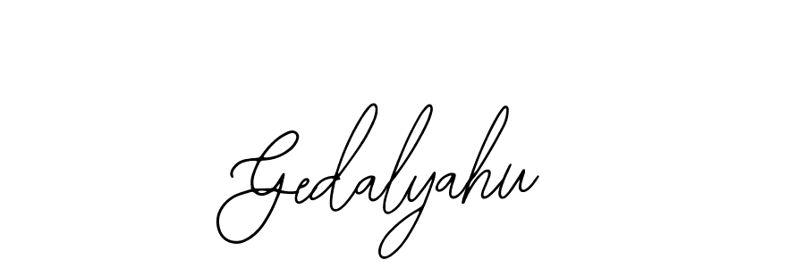 Also we have Gedalyahu name is the best signature style. Create professional handwritten signature collection using Bearetta-2O07w autograph style. Gedalyahu signature style 12 images and pictures png