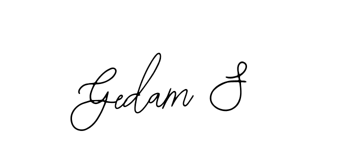 See photos of Gedam S official signature by Spectra . Check more albums & portfolios. Read reviews & check more about Bearetta-2O07w font. Gedam S signature style 12 images and pictures png