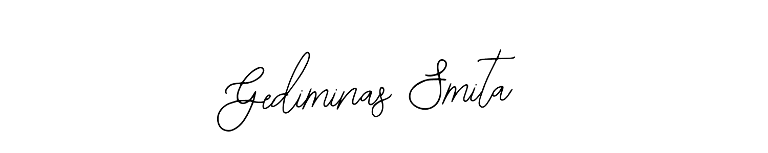 Make a beautiful signature design for name Gediminas Smita. With this signature (Bearetta-2O07w) style, you can create a handwritten signature for free. Gediminas Smita signature style 12 images and pictures png