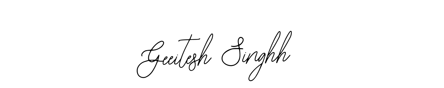 Geeitesh Singhh stylish signature style. Best Handwritten Sign (Bearetta-2O07w) for my name. Handwritten Signature Collection Ideas for my name Geeitesh Singhh. Geeitesh Singhh signature style 12 images and pictures png