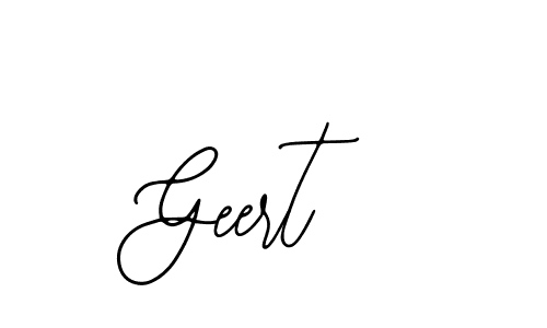 How to make Geert name signature. Use Bearetta-2O07w style for creating short signs online. This is the latest handwritten sign. Geert signature style 12 images and pictures png