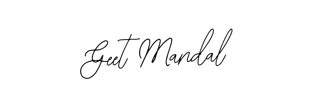 You can use this online signature creator to create a handwritten signature for the name Geet Mandal. This is the best online autograph maker. Geet Mandal signature style 12 images and pictures png