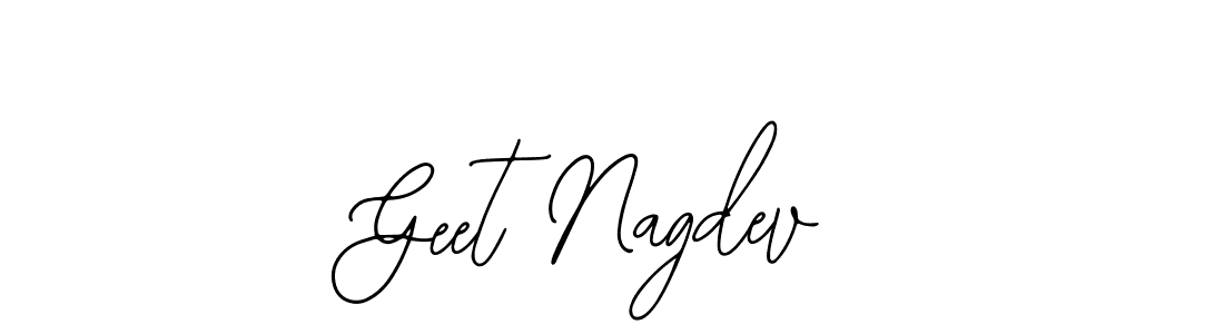 How to make Geet Nagdev signature? Bearetta-2O07w is a professional autograph style. Create handwritten signature for Geet Nagdev name. Geet Nagdev signature style 12 images and pictures png