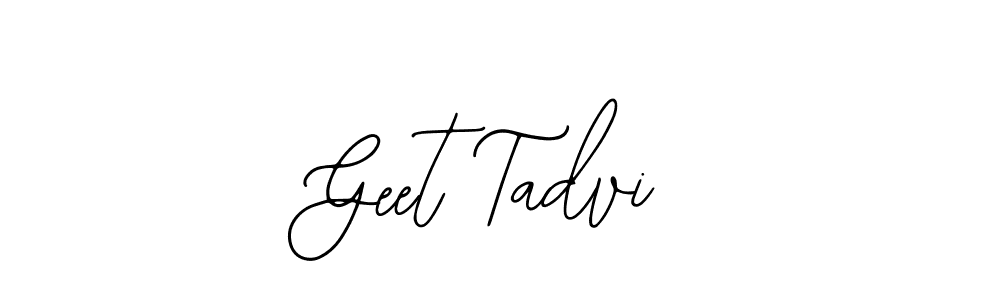 Check out images of Autograph of Geet Tadvi name. Actor Geet Tadvi Signature Style. Bearetta-2O07w is a professional sign style online. Geet Tadvi signature style 12 images and pictures png