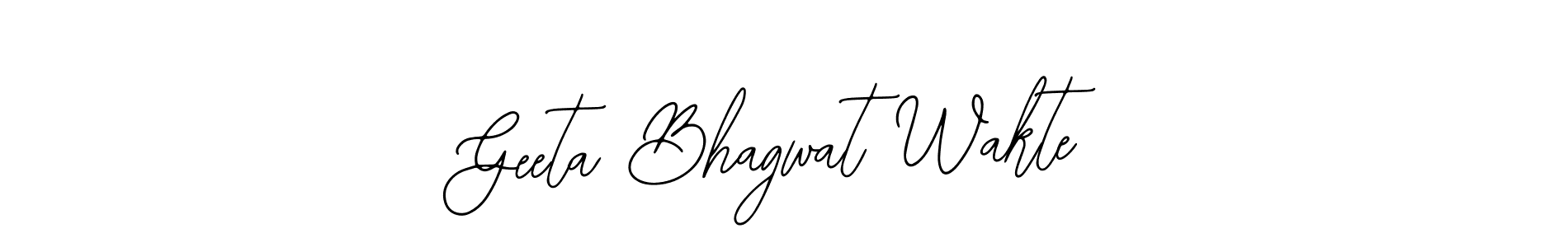 You can use this online signature creator to create a handwritten signature for the name Geeta Bhagwat Wakte. This is the best online autograph maker. Geeta Bhagwat Wakte signature style 12 images and pictures png