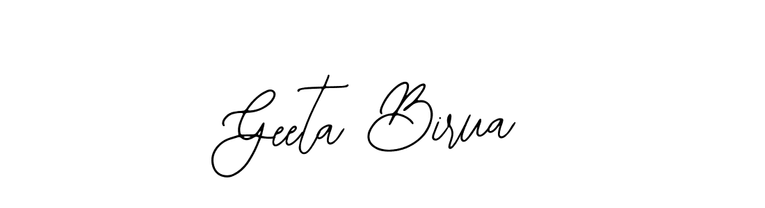 if you are searching for the best signature style for your name Geeta Birua. so please give up your signature search. here we have designed multiple signature styles  using Bearetta-2O07w. Geeta Birua signature style 12 images and pictures png