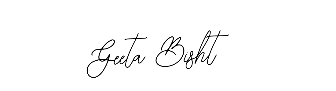 Also we have Geeta Bisht name is the best signature style. Create professional handwritten signature collection using Bearetta-2O07w autograph style. Geeta Bisht signature style 12 images and pictures png